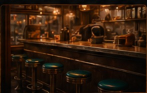 Inside Alecia's Kitchen diner